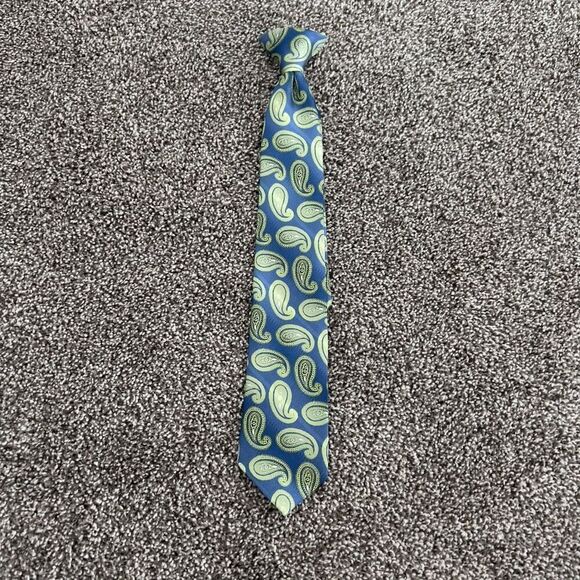 No Brand Other - Kids Vintage Paisley Silk Clip On Tie